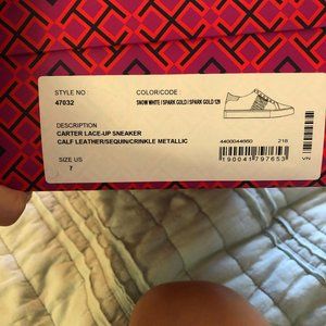 Tory Burch white sneakers